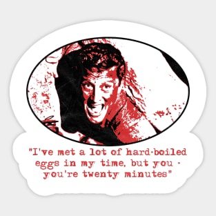 Kirk Douglas / Ace In The Hole / Film Noir / Hard Boiled / Light BG Sticker